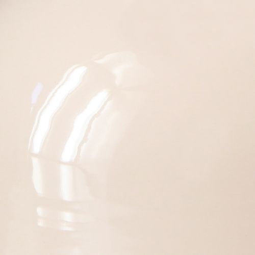 Artikel Deko Vase Metall Braun Cappuccino Emaille H25,5cm Tischdeko