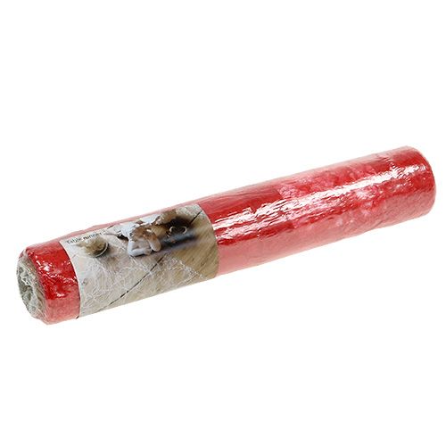 Floristik21 Deko Vlies Tischband Rot 30cm 5m