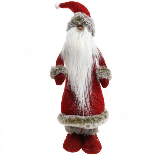 Floristik21.de Deko Weihnachtsmann stehend Dekofigur Santa Claus Rot  H41cm-06030