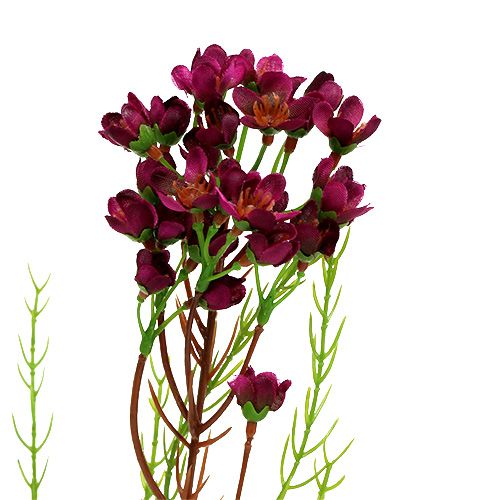 Artikel Deko-Zweig mit Blüten Erika 80cm 3St