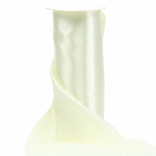 Satinband Tischband Crème 200mm 10m