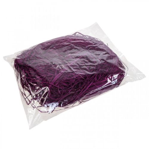 Artikel Deko Bast zum Basteln Naturbast Raffiabast Violett 300g