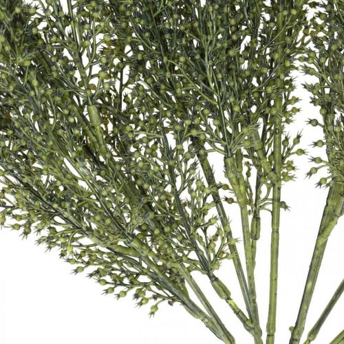Floristik21 Deko Erika-Busch Pick Grün Künstliches Heidekraut H50cm