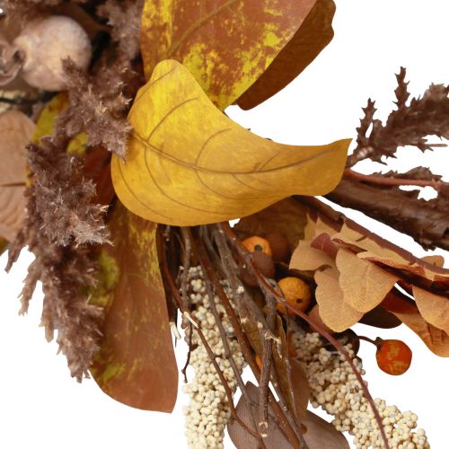 Floristik21 Deko Girlande Herbstgirlande, Pflanzengirlande bunte Herbstblätter Deko 195cm