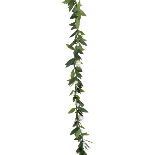Floristik21 Deko Girlande Pflanzengirlande Buchsbaum künstlich 150cm