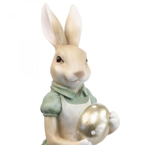 Deko Hasen Hasenpaar Vintage Figuren H40cm 2St