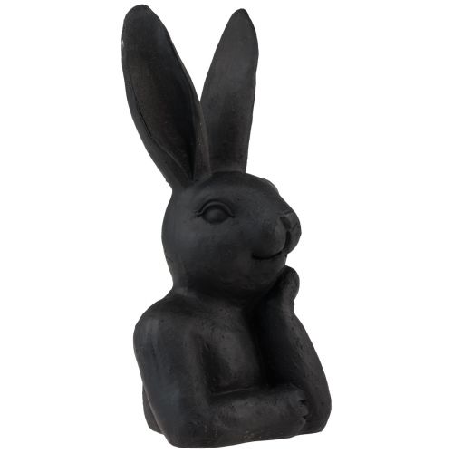 Artikel Deko Osterhase Schwarz Hasenbüste Osterdeko 22,5cm