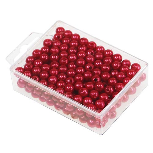 Artikel Deko Perlen Rot Ø8mm 250 St