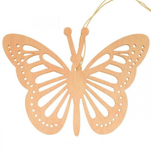 Artikel Deko Schmetterlinge Dekohänger Orange/Rosa/Gelb 12cm 12 St