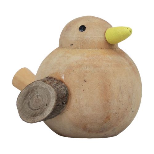 Floristik21 Deko Vögel Holzvögel Tischdeko Frühling Natur 5cm 6 St