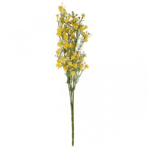 Floristik21 Deko Zweige Künstlich Mimose Strauß Silber-Akazie H35cm