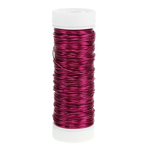 Dekolackdraht Ø0,30mm 30g/50m Pink