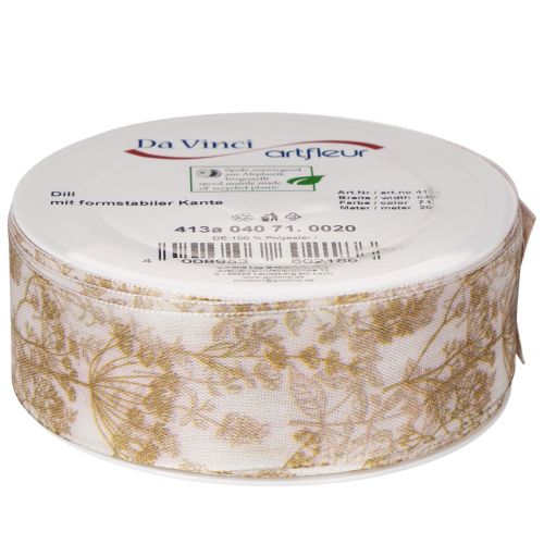 Geschenkband Polyester 40mm