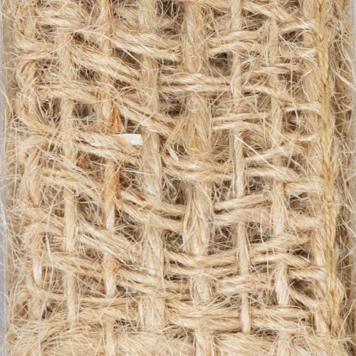 Dekoband Jute Natur 25mm Juteband Geschenkband rustikal 10m | Floristik21.de