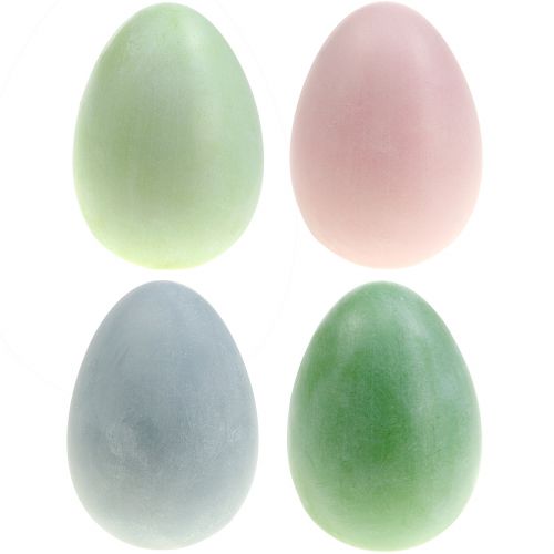 Ostereier Groß Pastellfarben H16cm 4St Ostereier Groß Pastellfarben H16cm 4St