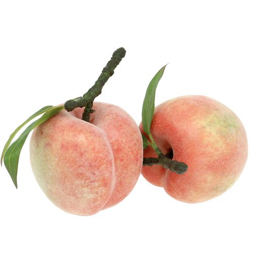 Dekoobst Pfirsich Rosa Ø8cm L10cm 4St Dekoobst Pfirsich Rosa Ø8cm L10cm 4St