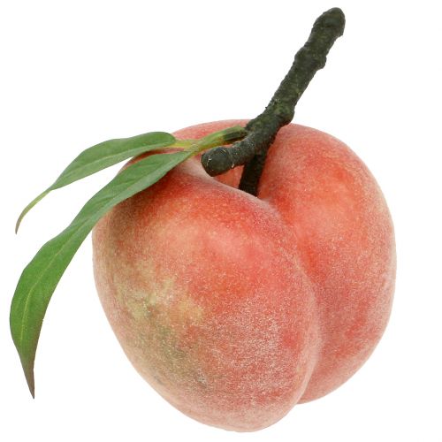 Dekoobst Pfirsich Rosa Ø8cm L10cm 4St