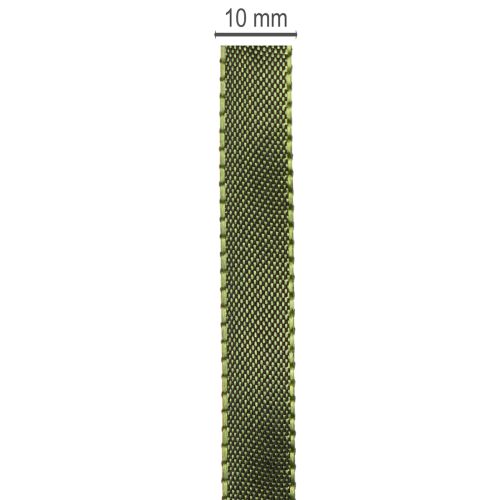Dekoband Taftband 10mm x 50m Moosgrün für Geschenkverpackungen | Floristik21.de