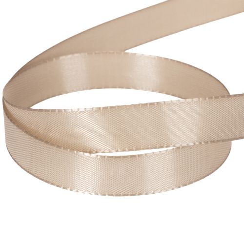 Dekoband Satinband Beige 15mm