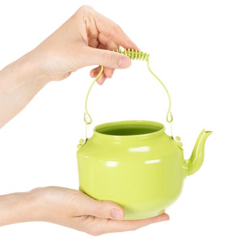 Dekorative Teekanne als Blumenvase Nostalgie-Retro Stil | Floristik21.de