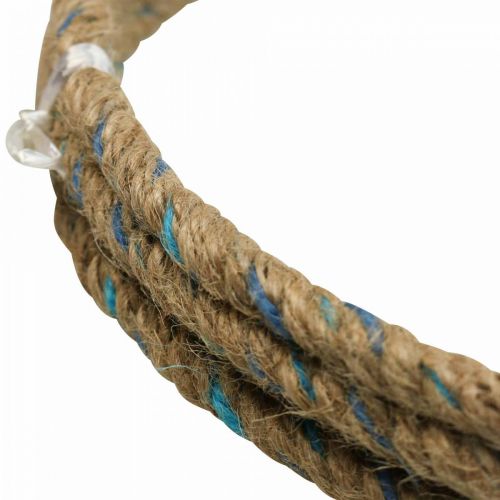Dekoring Jute Scandi Deko Ring zum Aufhängen Ø25cm 4St