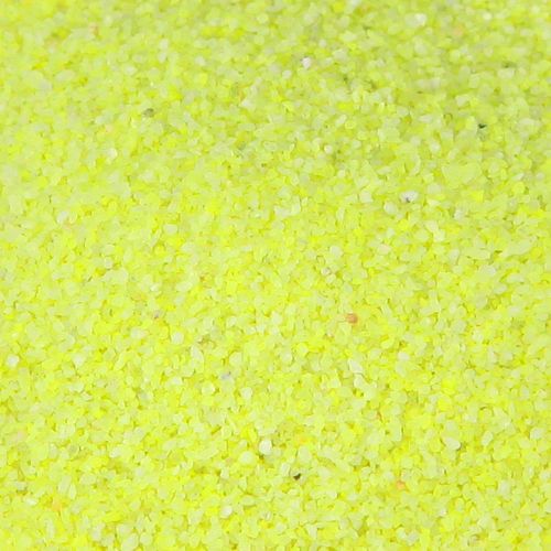 Artikel Dekosand Gelb Neon Farbsand 0,5mm 1kg für moderne Deko & Tischdekoration
