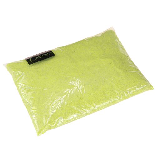 Artikel Dekosand Gelb Neon Farbsand 0,5mm 1kg für moderne Deko & Tischdekoration