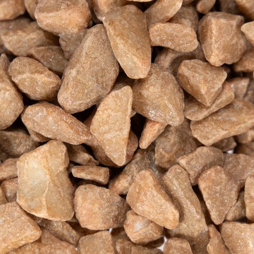 Artikel Natürliche braune Dekosteine 13mm aus Naturstein für festliche DIY-Dekorationen 2kg