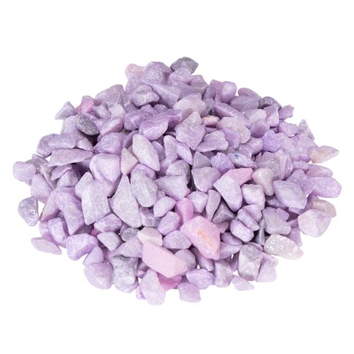 Dekosteine Lila 13mm 2kg Natursteine für Tischdeko und kreative Blumengestaltung
