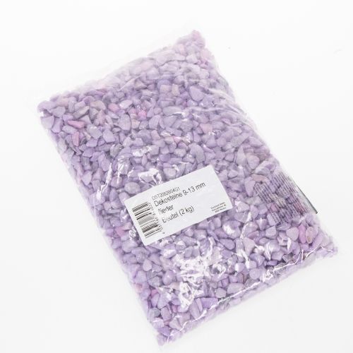 Artikel Dekosteine Lila 13mm 2kg Natursteine für Tischdeko und kreative Blumengestaltung