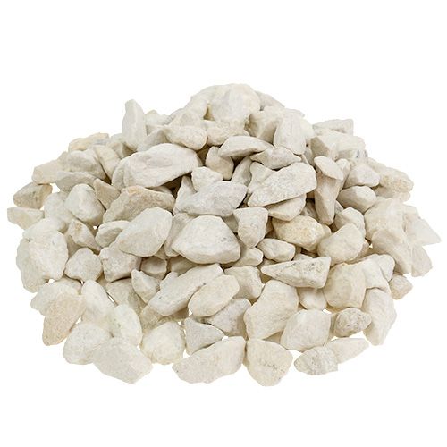 Floristik21 Dekosteine 9mm - 13mm 2kg Creme