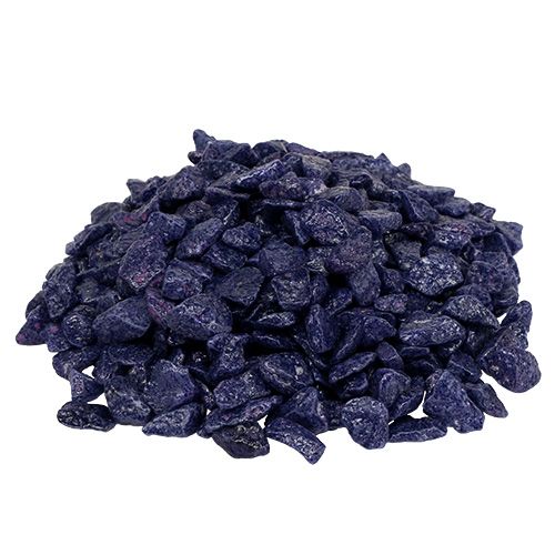 Floristik21 Dekosteine 9mm - 13mm Violett 2kg