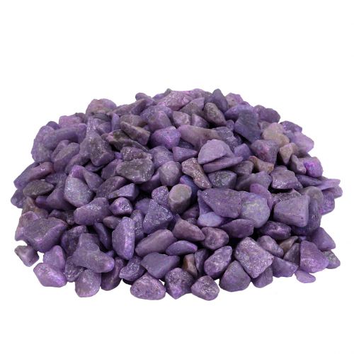 Floristik21 Dekosteine Aubergine 9mm - 13mm 2kg