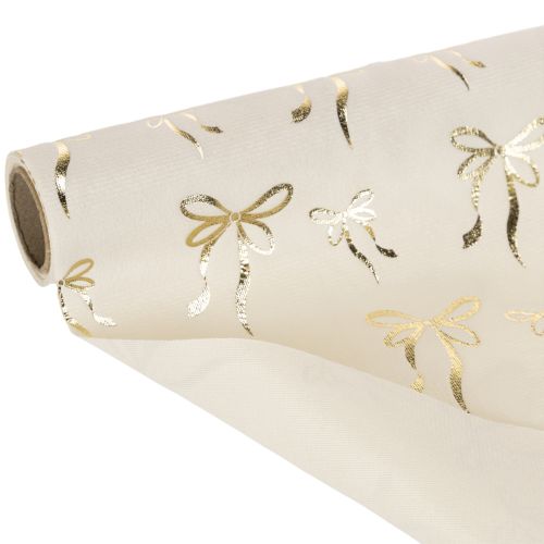 Tischband Dekostoff Beige