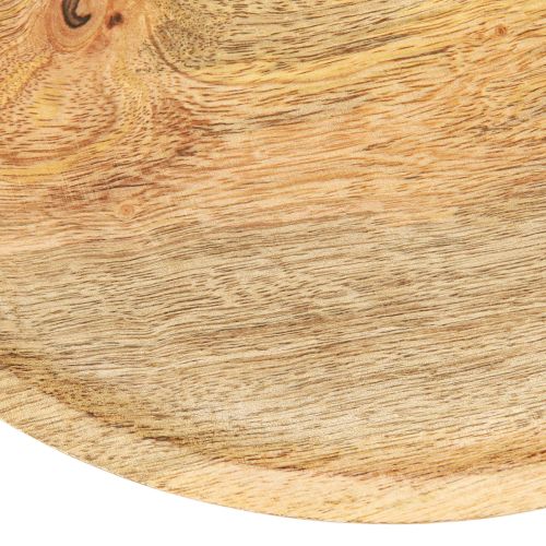 Artikel Dekoteller Holz mit Fuß Tortenständer Ø25cm Natur
