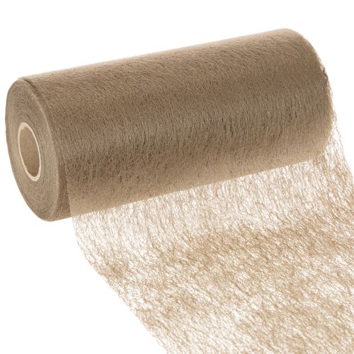 Vlies Tischdeko Rolle 24 cm x 25 m Braun für Innenbereich