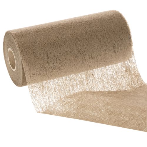 Vlies Tischdeko Rolle 24 cm x 25 m Braun für Innenbereich | Floristik21.de