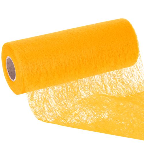 Vliestischläufer Gelb 23 cm x 25 m Rolle für Tischdekoration | Floristik21.de