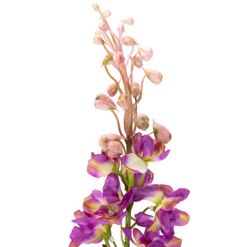 Artikel Dekorative Delphinium Kunstblume in Lila 79 cm – Set aus 3 Stielen für elegante Dekorideen