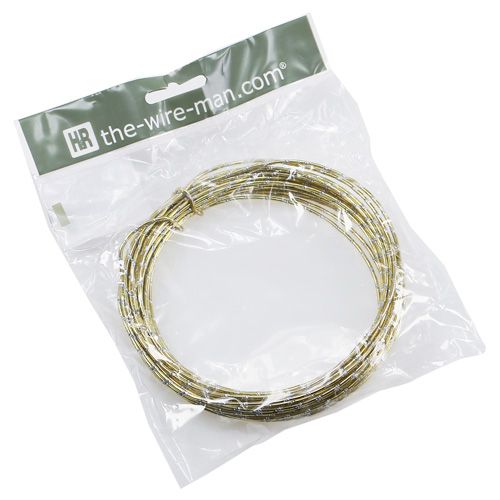 Artikel Diamant Aluminiumdraht Gold 2mm 10m