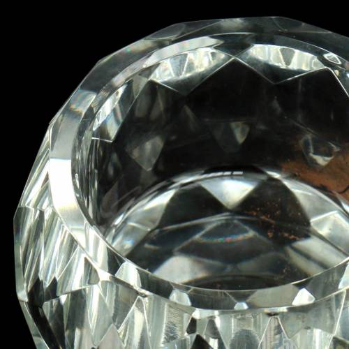 Teelichthalter Diamant Klar Ø6cm Tischdeko