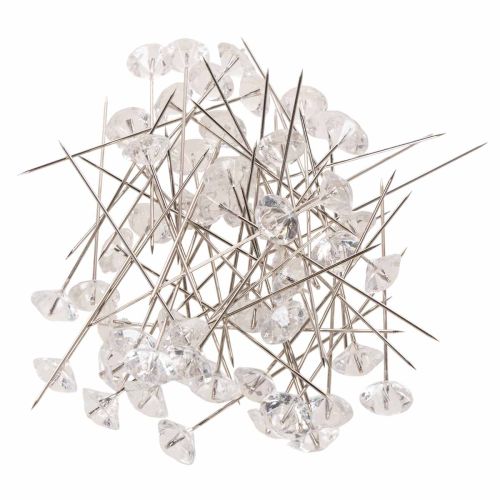 Artikel Diamantnadeln Ø11mm trans klar 55 St