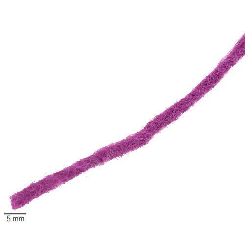 Artikel Wollkordel Lila 55m – Hochwertige Dekoschnur für Floristik und kreative DIY-Projekte