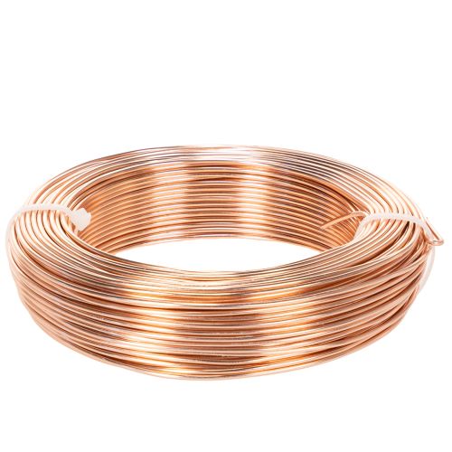 Artikel Aluminiumdraht Rolle 60m 500g Kupfer für Floristik und Bastelarbeiten