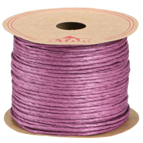 Draht umwickelt 50m Bordeaux