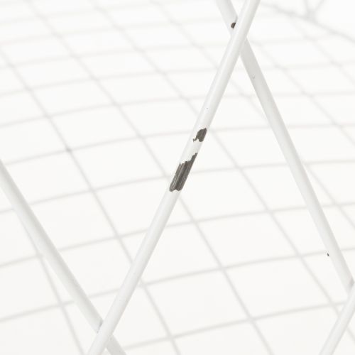 Drahtkorb mit Henkel Korb Weiß Metall Ø25/30/35cm 3er-Set | Floristik21.de