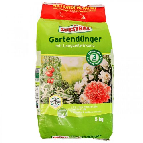 Floristik21 Dünger Substral Gartendünger Langzeitwirkung Düngemittel 5kg