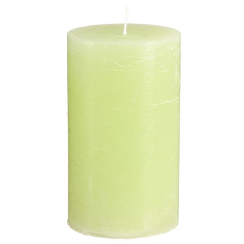 Artikel Durchgefärbte Kerzen Lime Grün Stumpenkerzen 70×120mm Deko-Accessoire 4er Set