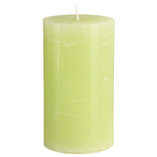 Artikel Langlebige Lime-Grün Stumpenkerzen 85×150 mm, 2er-Set – Energievolles Dekolicht