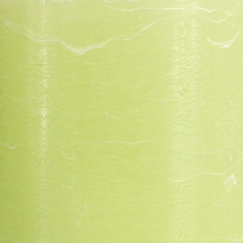 Artikel Langlebige Lime-Grün Stumpenkerzen 85×150 mm, 2er-Set – Energievolles Dekolicht